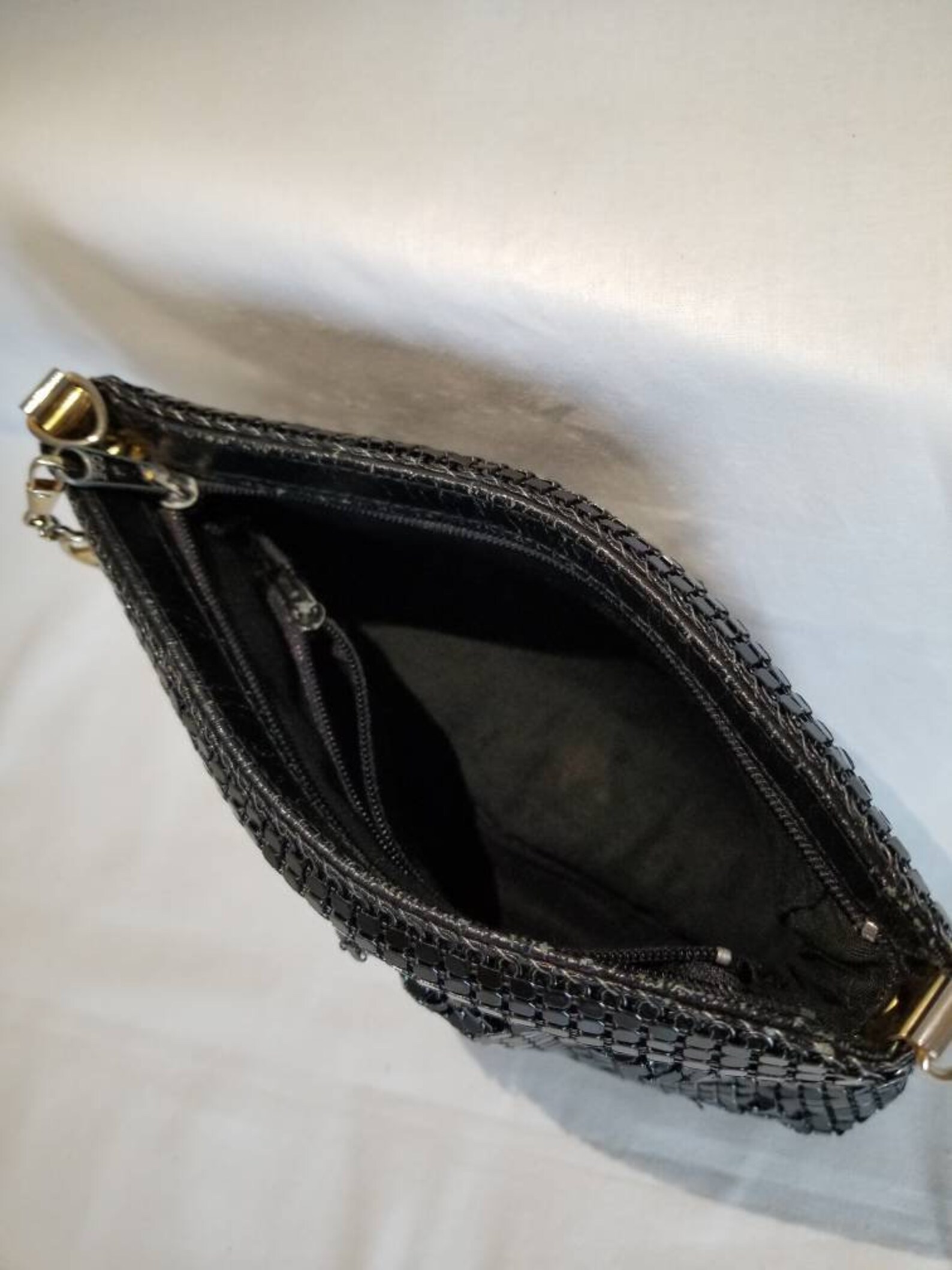 vintage glomesh clutch