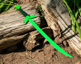 Finn's Grass Sword Replica - Adventure Time Stainless Steel cosplay sword| Handmade Collectible by ImperialEdge
