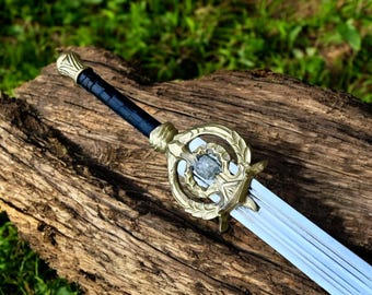 Dawnbreaker Sword Replica Skyrim - Handmade Fantasy Collectible - Elder Scrolls Cosplay Prop & Display Gift