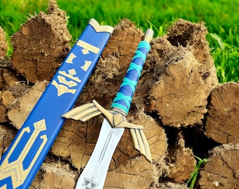 Handmade Legend of Zelda Master Sword Replicam- Full Tang Stainless Steel