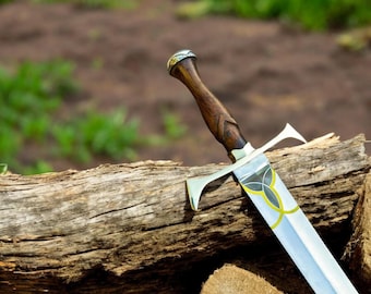 Merlin Excalibur Sword - Handmade King Arthur Collectible - Medieval Knight Templar Viking Sword
