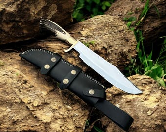 Inglorious Basterd Aldo Raine Replica Knife | Handmade Bowie Knife | Movie Collectible Gift for Him