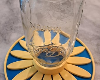 Honey Bee Feeder Waterer: PETG Plastic for Mason Jars