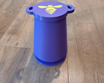 Small Pollen Substitute Feeder with Sealed Lid and Bird Proof
