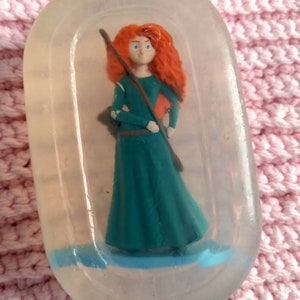 Merida, from Brave, Action Figure in a bar of soap - A Disney Princess in Soap