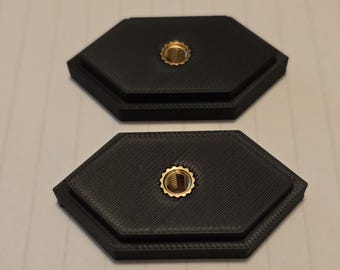 Molle Panel Backing Plates for Mounting Items to Molle Panels