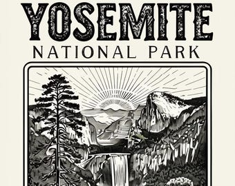 Digital Print * National Parks Posters * California Bundle