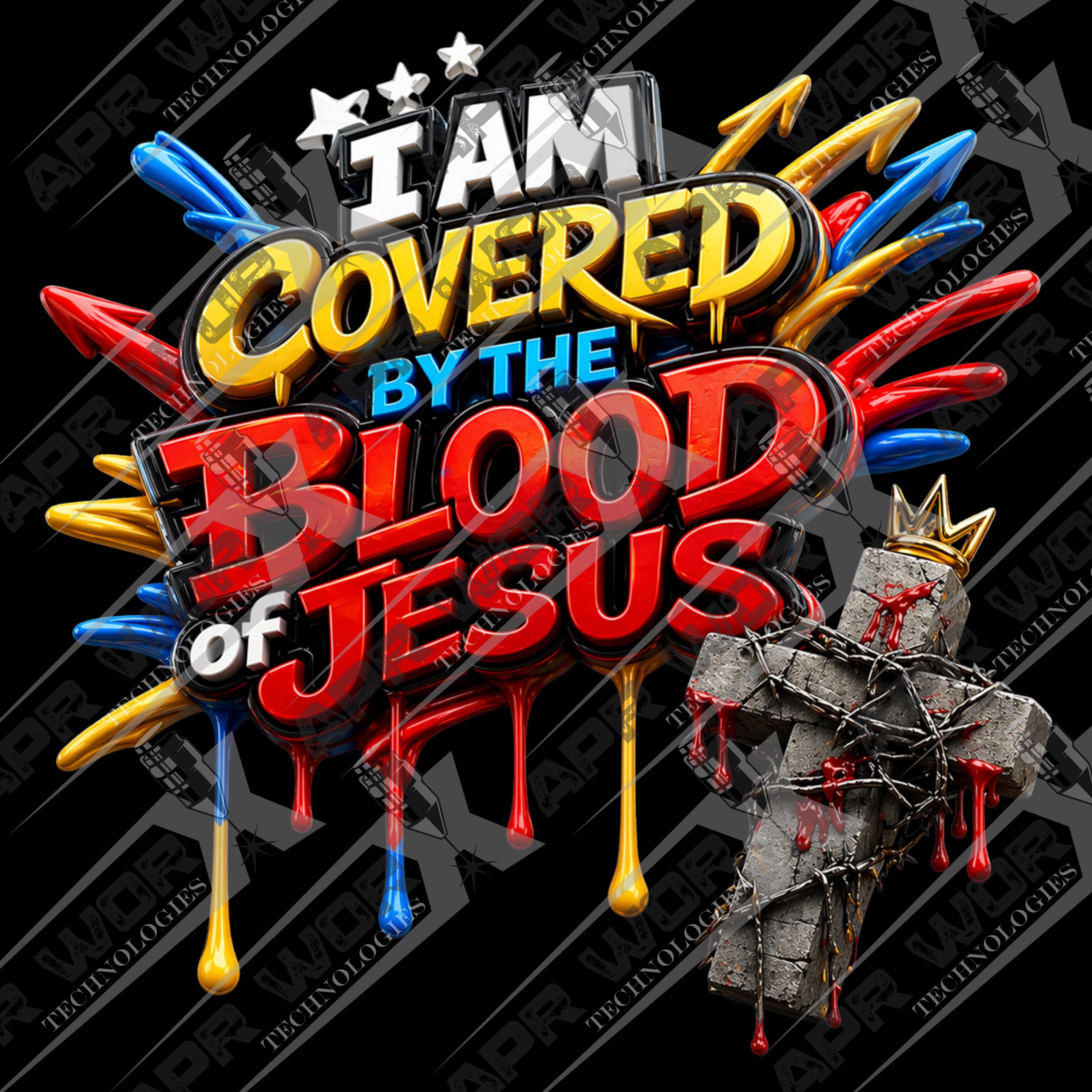 Bundle: I Am Covered (6 Pack) - Graffiti Faith Graphic (digital ...