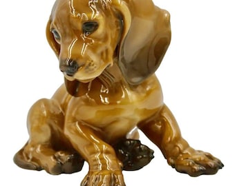 Rosenthal Porcelain Dachshund Puppy