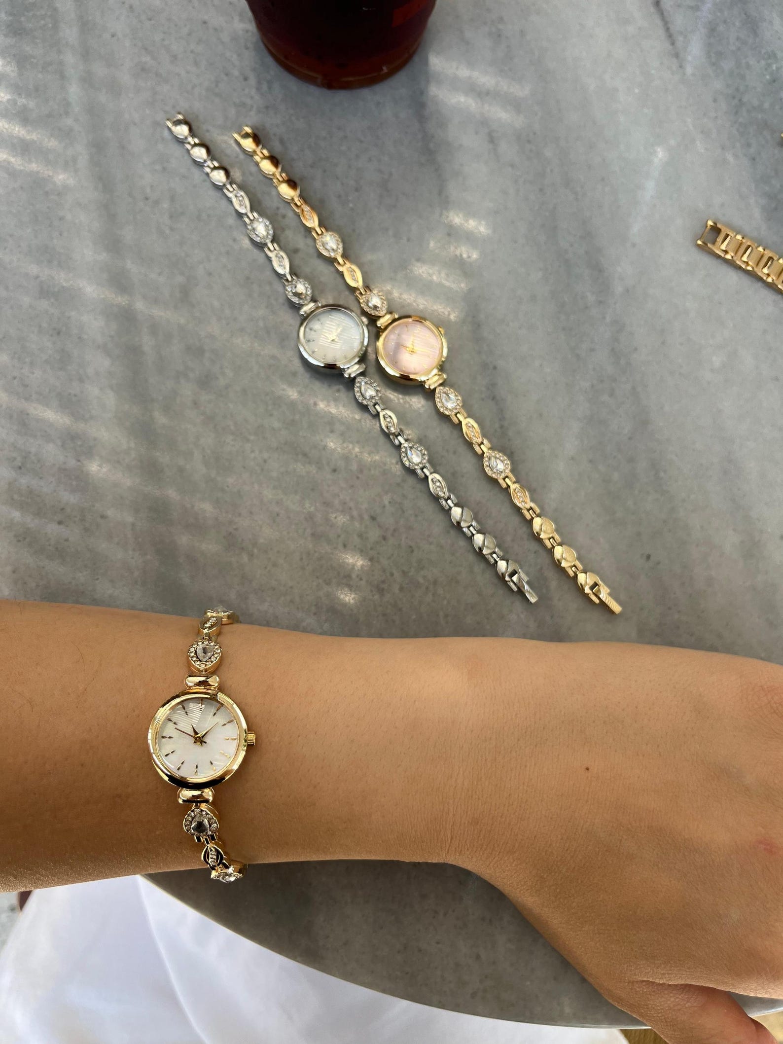 Vintage-Armbanduhr für die Braut