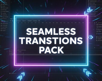 1500+ Motion Bro Transitions Pack for After Effects | Seamless, Glitch, Zoom, Distortion, Split, 3D Pan, HUD Graphics Pack
