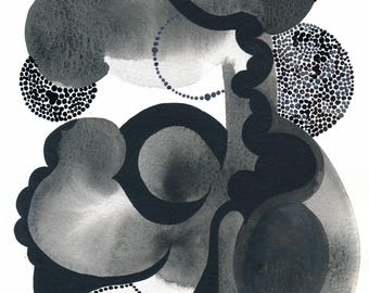 Abstract 43 // (6"x9")