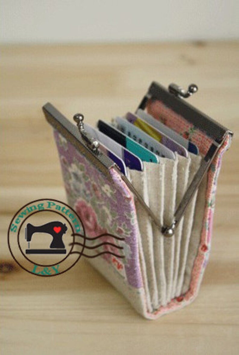 Accordion Fold Frame Card Holder PDF Sewing Pattern Etsy