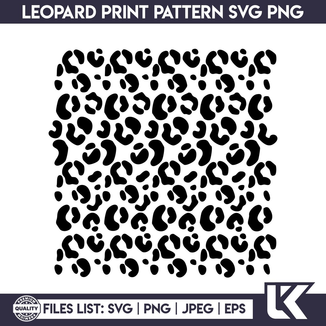 Leopard Print Pattern Svg | Leopard Pattern Svg | Cheetah Print Svg ...