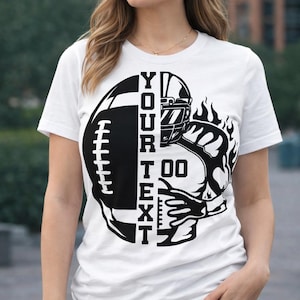 Custom Football player Svg, Football svg, Football player svg, Football mom svg, Football Team Svg, Two Football Players svg Png