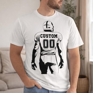Custom Football player Svg, Football svg, Football player svg, Football mom svg, Football Team Svg, Two Football Players svg Png