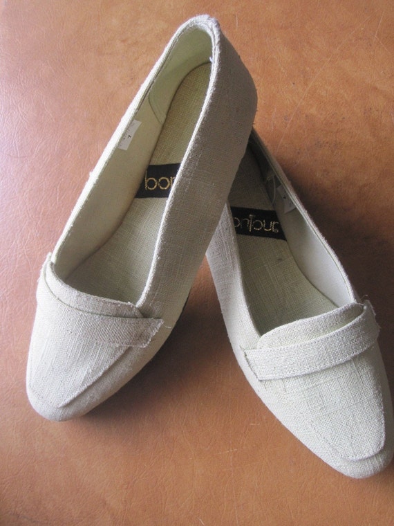 Items similar to Lime Canvas Loafers sz7 on Etsy