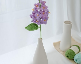 Crochet Lilac Pattern – Elegant Cluster for Wedding Bouquets (PDF