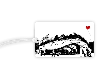 The Bean in Chicago Luggage Tag