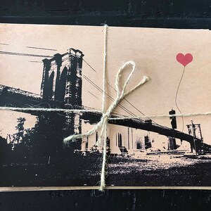 NYC Lover's Brooklyn set of 3 blank note cards image 2