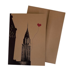 Coffret assorti de 8 cartes vierges NYC Lover's image 9