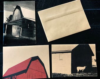 Barns note cards