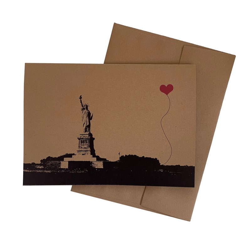 Coffret assorti de 8 cartes vierges NYC Lover's image 7