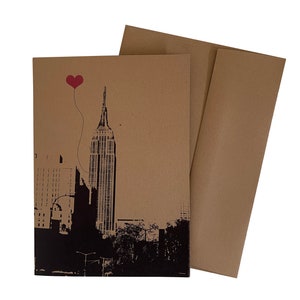 Coffret assorti de 8 cartes vierges NYC Lover's image 5