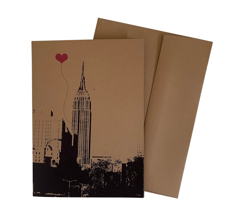 Coffret assorti de 8 cartes vierges NYC Lover's image 5