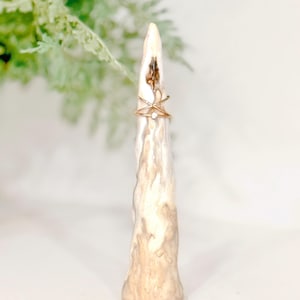 Keramische ringkegel - keramische ringhouder - huwelijkscadeau - ringdisplay
