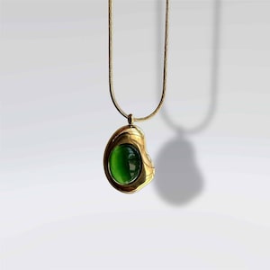 Avocado Schmuck, Südfrüchte Schmuck, Avocado Geschenke, Vegan Geschenke Avocado Halskette, Freundschaft Halskette Geschenk für sie, elegante Look Ketten