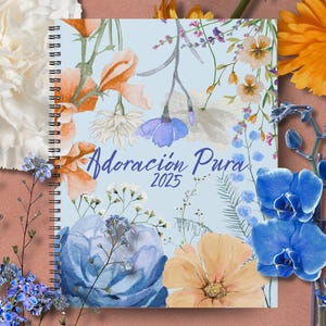 Adoracion Pura Libreta Azul