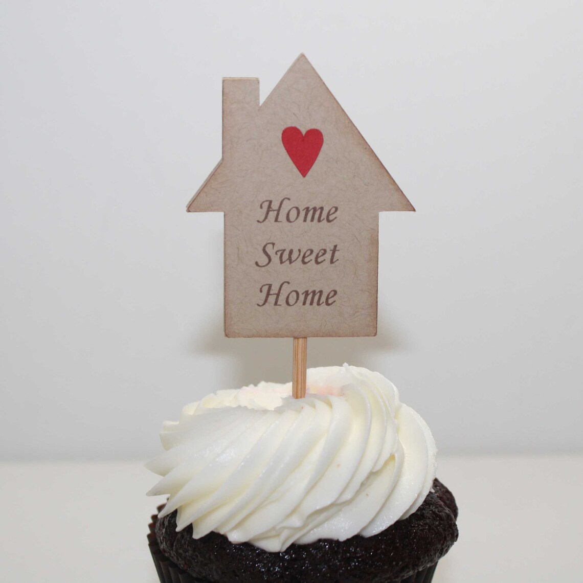 Housewarming cupcake toppers housewarming party cake picks Etsy