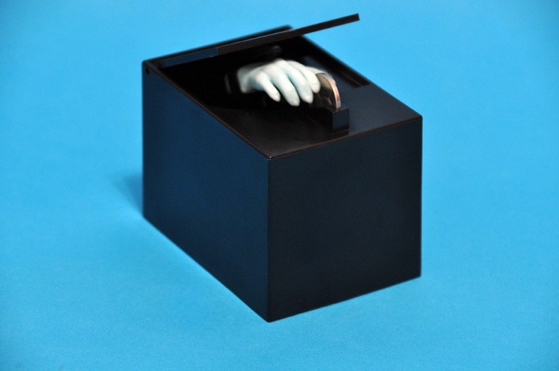 Vintage Bandit Box Coin Bank Shakes and Spooky Hand Grabs Coin Etsy