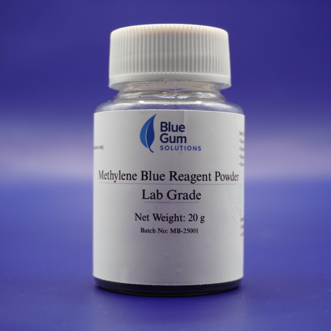 Methylene Blue Reagent Powder – Lab Grade (20 G) - Etsy UK