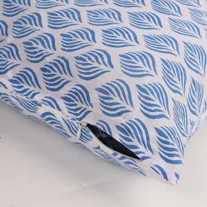 Indian Stunning Floral Block Print Pillow Cover, Handcrafted Pure cotton fabric– Perfect for Home Décor, Decorative Cushion Covers, Gift