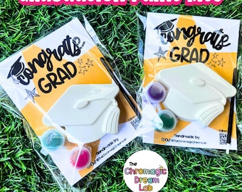 Graduation Plaster Paint Kit | Kids Graduation Activity | Paint Your Own Graduation Cap | End of School Favor | Kindergarten Party Favor