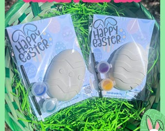Easter Paint Kit for Kids | Easter Basket Stuffer | Paint Your own Kit | Non Candy Easter Gift | Party Favor |  Plaster figurine