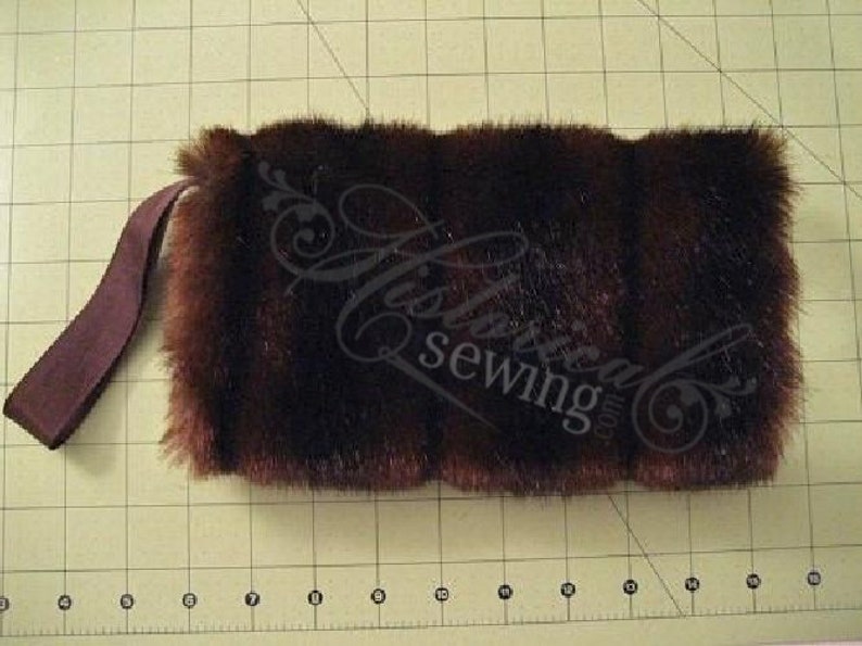 Faux Fur Muff Sewing Workbook image 2