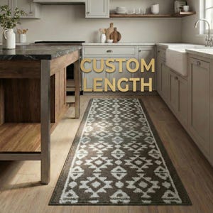 Custom Non-Slip Runner Rug | Made to Measure Hallway Rug | Rubber Backing for Secure Grip