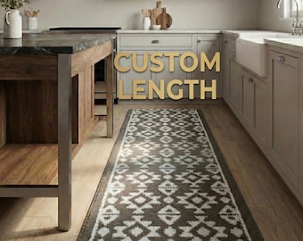 Custom Non-Slip Runner Rug | Made to Measure Hallway Rug | Rubber Backing for Secure Grip