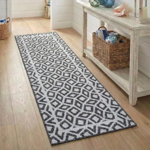 Non-Slip Hallway Runners | Washable Pet Friendly | Multiple Sizes & Designs