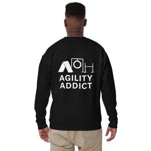 Agility Addict Dog Training Sweatshirt - Unisex Cotton Blend