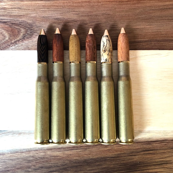 50 Caliber Bullet Pen EHC00842 Cal Casing Fired Pin Gift Fire Hunt