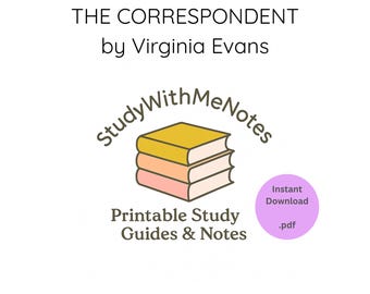 The Correspondent Study Guide | Book Club Notes (PDF Download)