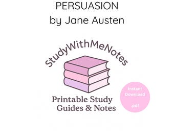 Persuasion Study Guide | Book Club Notes (PDF Download)