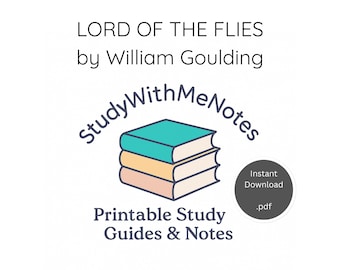 Lord of the Flies Study Guide | Book Club Notes (PDF Download)