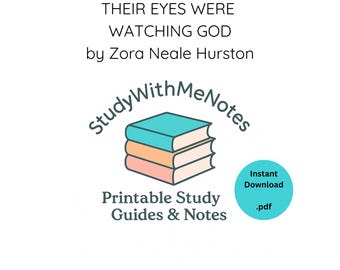 Their Eyes Were Watching God Study Guide | Book Club Notes (PDF Download)