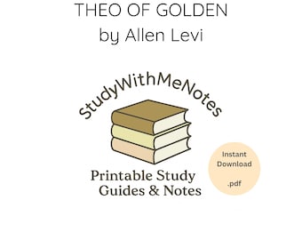 Theo of Golden Study Guide | Book Club Notes (PDF Download)