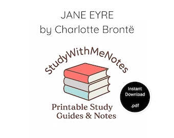 Jane Eyre Study Guide | Book Club Notes (PDF Download)
